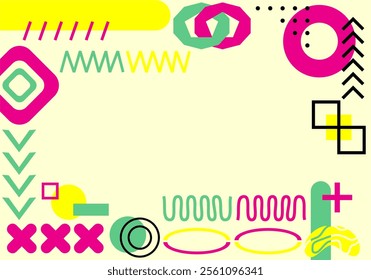 background abstract background pink shapes fun dynamic design