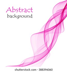 Background abstract with pink wave