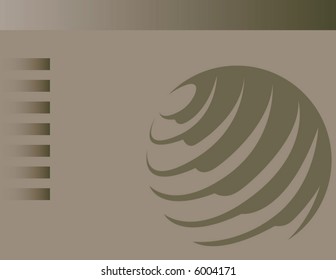 Background with abstract planet earth with space for text