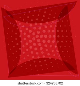 Background, abstract, point, square, red, vector, banner, illustration