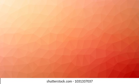 Background abstract polygon coral orange 