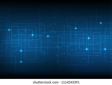 background abstract polygon data technology communication vector design illustration
