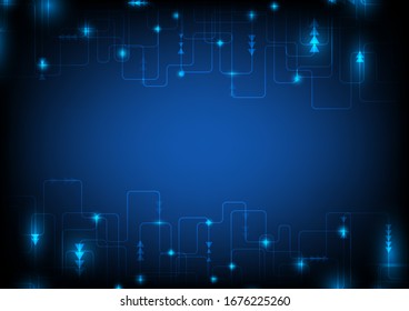 background abstract polygon data technology communication vector design illustration