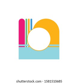 background abstract, poster colorful vector.