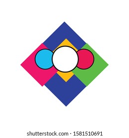 background abstract, poster colorful vector.