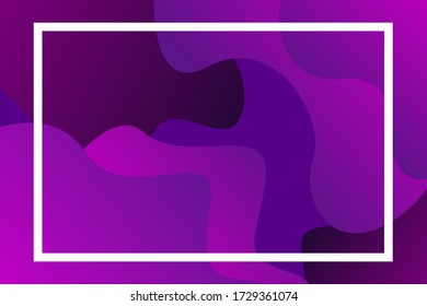 background of abstract purple waves