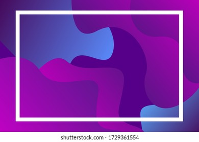 background of abstract purple waves