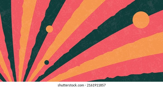 Background with abstract rays. Vector background.