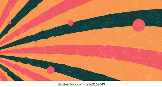 Background with abstract rays. Vector background.