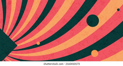 Background with abstract rays. Vector background.
