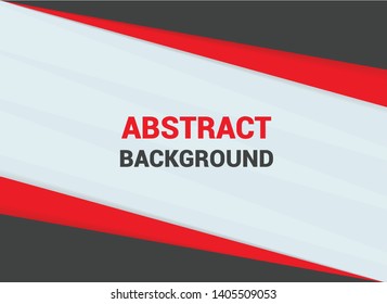Background abstract of red and brown style paper vector