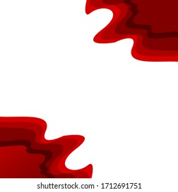 papel rojo abstracto en segundo plano adecuado para carteles, tarjetas de felicitación, folletos de volante y tarjetas de visita, etc.