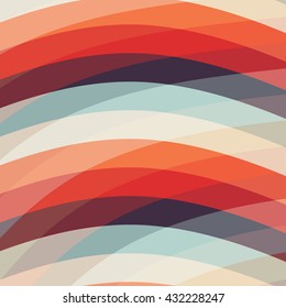 Background abstract retro colors. Curve ribbon.