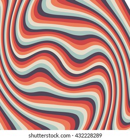 Background abstract retro colors. Curve ribbon.