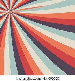 Background abstract retro colors. Curve ribbon.