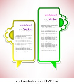 Background abstract. Sample text. Vector.