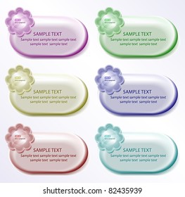 Background abstract. Sample text. Vector.