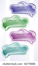 Background abstract. Sample text. Vector.