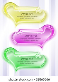 Background abstract. Sample text. Vector.