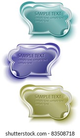 Background abstract. Sample text. Vector.