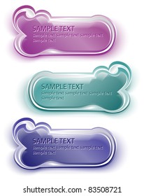 Background abstract. Sample text. Vector.