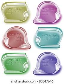 Background abstract. Sample text. Vector.