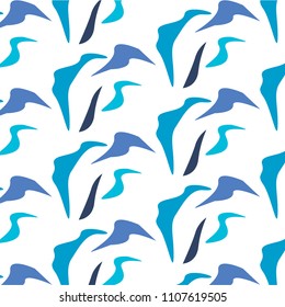 the background with an abstract sea pattern