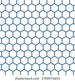 Hintergrund abstrakt nahtloses blaues sechseckiges Raster