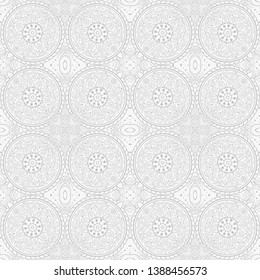 Background with abstract seamless floral pattern.