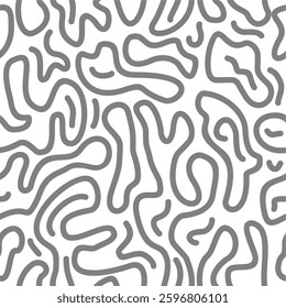 background abstract seamless pattern curved lines maze
