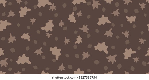 Background. Abstract seamless pattern of specks and blots. Vector graphics