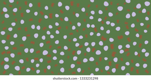 Background. Abstract seamless pattern of specks and blots. Vector graphics