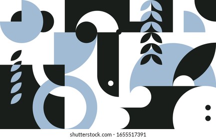 Background abstract shape modern . Design art drawing minimal geometric. Creative geometric forms