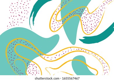 Background abstract shape modern design art drawing shapes line vector