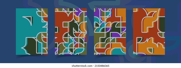 background with abstract shapes. artwork made with abstract elements, lines and bold geometric shapes, useful for website background, poster art design, magazine front page, banners, prints cover.