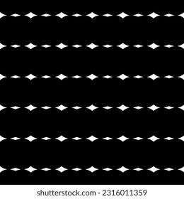  Background with abstract shapes. Black and white texture. Seamless monochrome repeating pattern  for decor, fabric, cloth. 