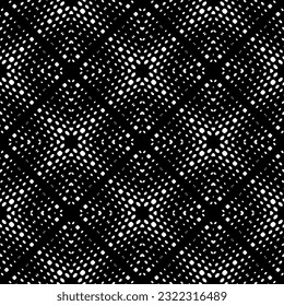 Background with abstract shapes. Black and white texture. Monochrome repeating pattern  for decor, fabric, cloth.