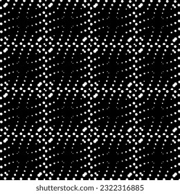 Background with abstract shapes. Black and white texture. Monochrome repeating pattern  for decor, fabric, cloth.