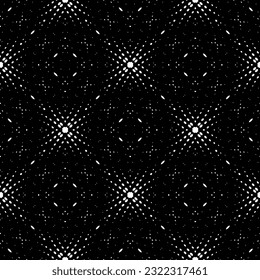 Background with abstract shapes. Black and white texture. Monochrome repeating pattern  for decor, fabric, cloth.