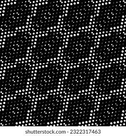 Fondo con formas abstractas. Textura en blanco y negro. Patrón de repetición monocromo para la decoración, tela, tela.