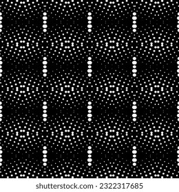 Background with abstract shapes. Black and white texture. Monochrome repeating pattern  for decor, fabric, cloth.
