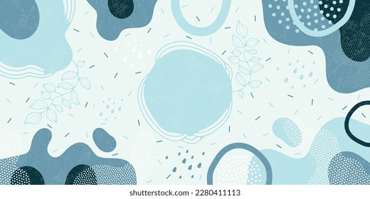 Fondo con formas abstractas. Moderno minimalismo con un fondo de diseño. Fondo vectorial.