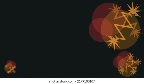 background with abstract shapes for presentation or cards. vector illustration