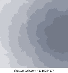 Background of abstract shapes in shades of gray. Simple layered vector template
