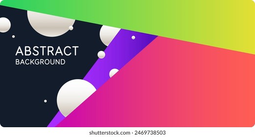 Background with abstract shapes. A template for design and creativity. The composition of the figures. The illustration is in a modern style, simple and concise design.
