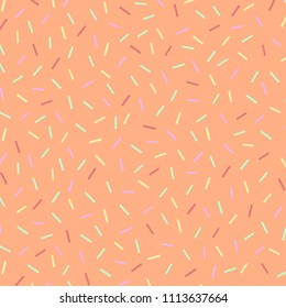 Background with abstract short lines pattern. Vector illustration