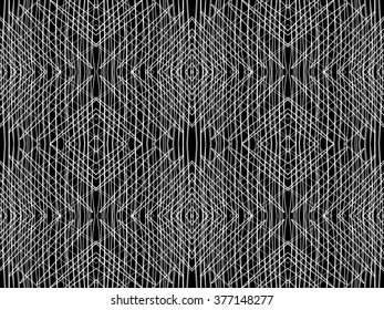 Background abstract. Simple ornament. Black and white ethnic style. Vector texture can be used for web design, textile, printed products and other.