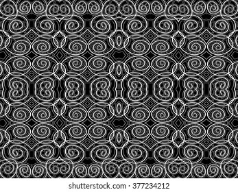 Background abstract. Simple ornament. Monogram circles. Vector texture can be used for web design, wallpapers, textile, interior, printed products and other.