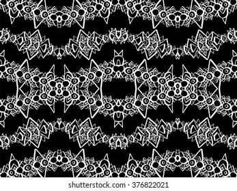 Background abstract. Simple seamless ornament. Monogram lace style. Vector texture can be used for web design, wallpapers, textile, printed products and other.