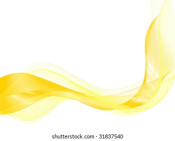 Background with abstract smooth lines and waves